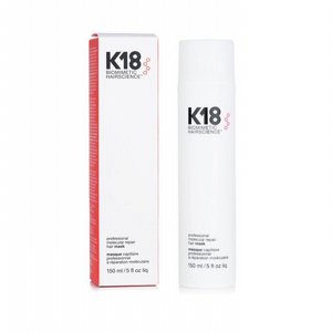 k18 קיי 18 לשיער מסכה לתיקון ושיקום מולקולרי 150ml אריזת חיסכון k18 קיי 18 לשיער מסכה לתיקון ושיקום מולקולרי 150ml אריזת חיסכון