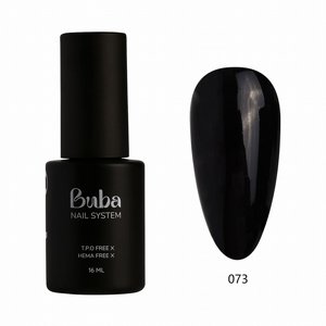 לק ג׳ל בובה Buba HEMA FREE גוון 073 שחור לק ג׳ל בובה Buba HEMA FREE גוון 073 שחור